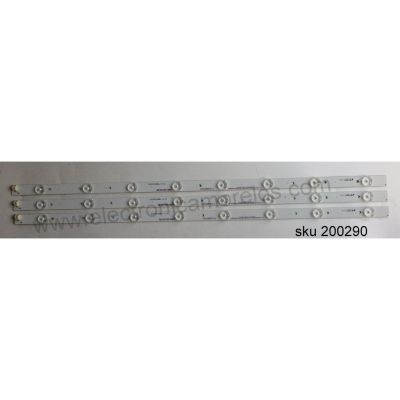 KIT DE LED PARA TV / TOSHIBA U320DH01-TA101 Rev:KD1 / IC-C-TBB032D315 / F100N6RP40H / MODELO 32L1400U